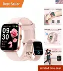Smart Watches for Women for Android iPhone, [1.8'' HD Screen] Smartwatch Alex...