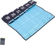 STOBOK Storage Bag Classroom Organizer for Meeting Wall Hanging Storage Pouch Sundry Numbered Hanging Phone Organizer