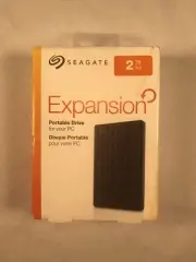 New Seagate STEA2000400 2 TB USB 3.0 Portable External Hard Drive Black Sealed