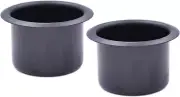 2Pcs Metal Sofa Recliner-Handles Cup Holder Insert Replacement Drink Can Holder