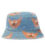 [Jellymallow] Jellymallow Denim bucket hat One Size blue
