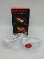 Power Spurz 4id Shoe Safety Run out side ultra bright LED glow Lights Up Heels