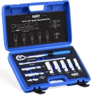 Orion Motor Tech 10pc 3/8 inch Drive Spark Plug Socket Set with 72 Tooth Click
