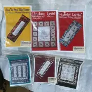 TURNBERRY LANE Jana Davidson Machine Embroidery DISC Lot of 6 Snowmen Dragonfly