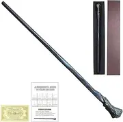 Luxury Magic Wand, Props Wizarding World Resin Wand Ron Weasley Costume Accessory with Magic Spell Card and Ticket, for Witches and Magicians 37 cm 72.5 g