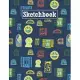 Sketchbook: 8.5 x 11 Notebook for Creative Drawing and Sketching Activities with Classic Windows Themed Cover Design