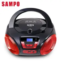 在飛比找Yahoo奇摩購物中心優惠-◤SAMPO聲寶◢ 手提CD/MP3/USB音響 AK-W1