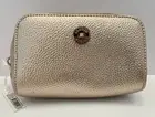 NWT Oroton Pebble Leather Extra Small Beauty Case Australia