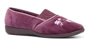 GROSBY SASHA (GA) Ladies Slippers Comfy Shoes Slip On Moccasins Warm Flats