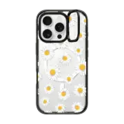 iPhone 16 Pro Impact Ring Stand Case MagSafe Compatible DAISIES