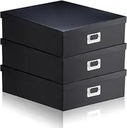 Photo Storage Box Lid Scrapbook Bin Picture Organizer Large School Baby Memory Decorative Keepsake Album Cd Dvd Paper Cardboard Container Newspaper Document File Letter Holder Artwork Archival Case