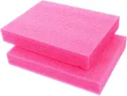 SEWACC 2pcs Pearl Cotton DIY Foam Padding Liners Soft Flexible Craft Foam Boards for Packaging and Shipping Cushioning Protection for Craft Projects