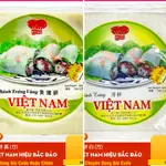 越南 春捲皮 薄餅(方) BáNH TRáNG VIệT NAM HIệU BẮC ĐẢO TRắNG VUôNG