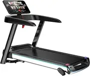 Exercise Portable Folding Treadmill with LCD Display 2.5HP Desk Treadmill for Home Gym Fitness