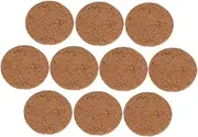 10pcs Natural Coconut Fiber Pigeon Nest Pads Breathable Comfortable Bird Egg Mats Durable Practical for Pigeons for Pet Shops Homes and Zoos Thickness