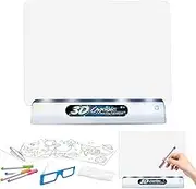 LED Drawing Pad 3D Magic Writing Board Light Up Drawing Board Fluorescent Painting Board LED Art Pad Tracing D Light Up Board For Painting Spelling, Tracing And Drawing Pad, Fluorescent Painting Board