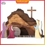 JESUS RESURRECTION JIGSAW PUZZLES WITH 3 INDEPENDENT PART WO