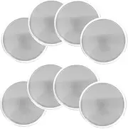 HOODANCOS 8pcs Blank Challenge Coins Engraving Coins for Diy Crafts Brass Smooth Edges for Diy Lovers