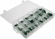 TEMPNAP 530Pcs O Assortment Kit for Compressor Seals and Gaskets for Automotive Air Conditioning and Repair Applications Sealing Washers