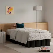 Yona Fold Out Cardboard Bed Base Frame - Black Single