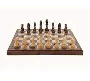 Quality DAL ROSSI Wooden Chess Set 12" Family Board Game