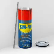 WD40 Dirty Pattern Thermos Cup, Engine Oil Filter Thermos Cup with Lid sm 40 With a straw