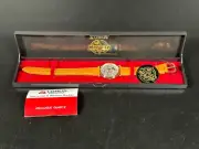 1987 Vintage Lorus Mickey Mouse 60 Years Anniversary Walt Disney Watch In Case
