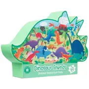 Learning Can Be Fun - Dinosaur Friends Shaped Floor Puzzle