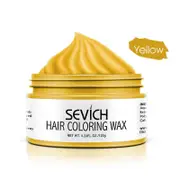 Disposable Dyed Colored Hair Mud Quick Shaping Hair Wax YE