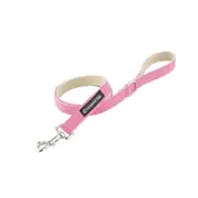 Essential Dog Natural Hemp & Cotton Lead Leash (Pretty Pink) Extra Small Leads & Head Collars