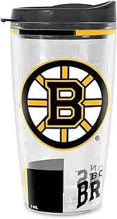 Rico Industries NHL Hockey Boston Bruins Classic Double Wall 16oz Tritan Tumbler