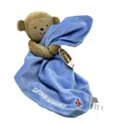 CARTER'S Child Mine Monkey Lovey Rattle Plush Captain Adorable Airplane 2014