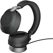 Jabra Evolve2 85 MS Stereo USB-C Bluetooth Headset with Charging Stand