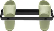 Shoe Rack for Wall | Shoe Holder for Door | Adhesive Foldable Footwear Holder, Towel Hanger for Dormitory Balcony Kitchen Garage RV Entryway