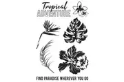 Kaisercraft Paradise Found Clear Stamp