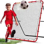 Soccer Rebounder Rebound Net, Kick-Back | Football Training Gifts, Aids & Equipment for Kids Teens & All Ages, Portable