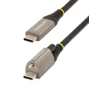 StarTech USB31CCTLKV50CM USB cable 0,5 m USB 3.2 Gen 2 (3.1 Gen2) USB-C Grey, Black