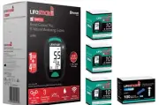 Lifesmart Blood Glucose Ketone Meter +3 Boxes Ketone Test Strips +1 Box Lancets
