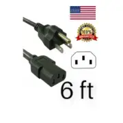 Power Cord Cable for ION EXPLORER Speaker 3-Prong 6 ft