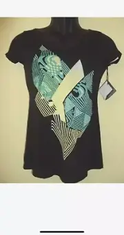 NWT VOLCOM LITTER STONES SLIM V NECK TEE TEEN'S T SHIRT SMALL code L149