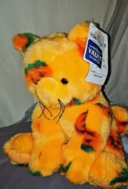 Pumpkin Kitty Eye patch Build A Bear Vault Collection NWT STUFFED