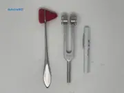 Set of 3 pcs Reflex Taylor Percussion Hammer Penlight Tuning Fork 256C