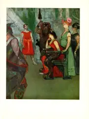 1956 Vintage TOULOUSE "MESSALINA" (AN OPERA BY DE LARA) COLOR offset Lithograph
