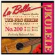 ☆唐尼樂器︵☆全新公司貨 La Bella No.200 專業級 Soprano 21吋烏克麗麗套弦 (10折)
