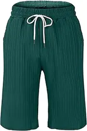 [Generic] Board Shorts Underwear Pant Casual All Solid Color Painting Cotton Linen Loose Plus Size Trouser Fashion Beach Pockets Short Man Bathing Suit
