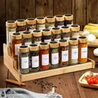3 Tier Kitchen Storage Spice Organizer Seasoning Bottle Storage Rack Shelf Spice