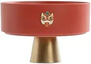 Fruit And Produce Storage Basket Fruit Plate Suitable For Wedding Fruit Plate Home Living Room Coffee Table Afternoon Tea High-foot Dessert Plate Candy Plate Cake Fruit Plate Suitable For Kitchen Coun