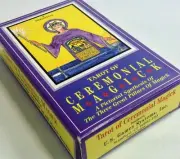 **EXT. RARE-OOP-1ST ED.** TAROT OF CEREMONIAL MAGICK BOOK AND DECK: LD DUQUETTE