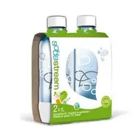 在飛比找PChome商店街優惠-英國Sodastream寶特瓶1L(二入組/盒)_白