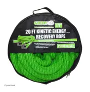KINETIC ENERGY RECOVERY ROPE – 20 foot – 20’ tow strap – 21,970 LB – 4x4 puller